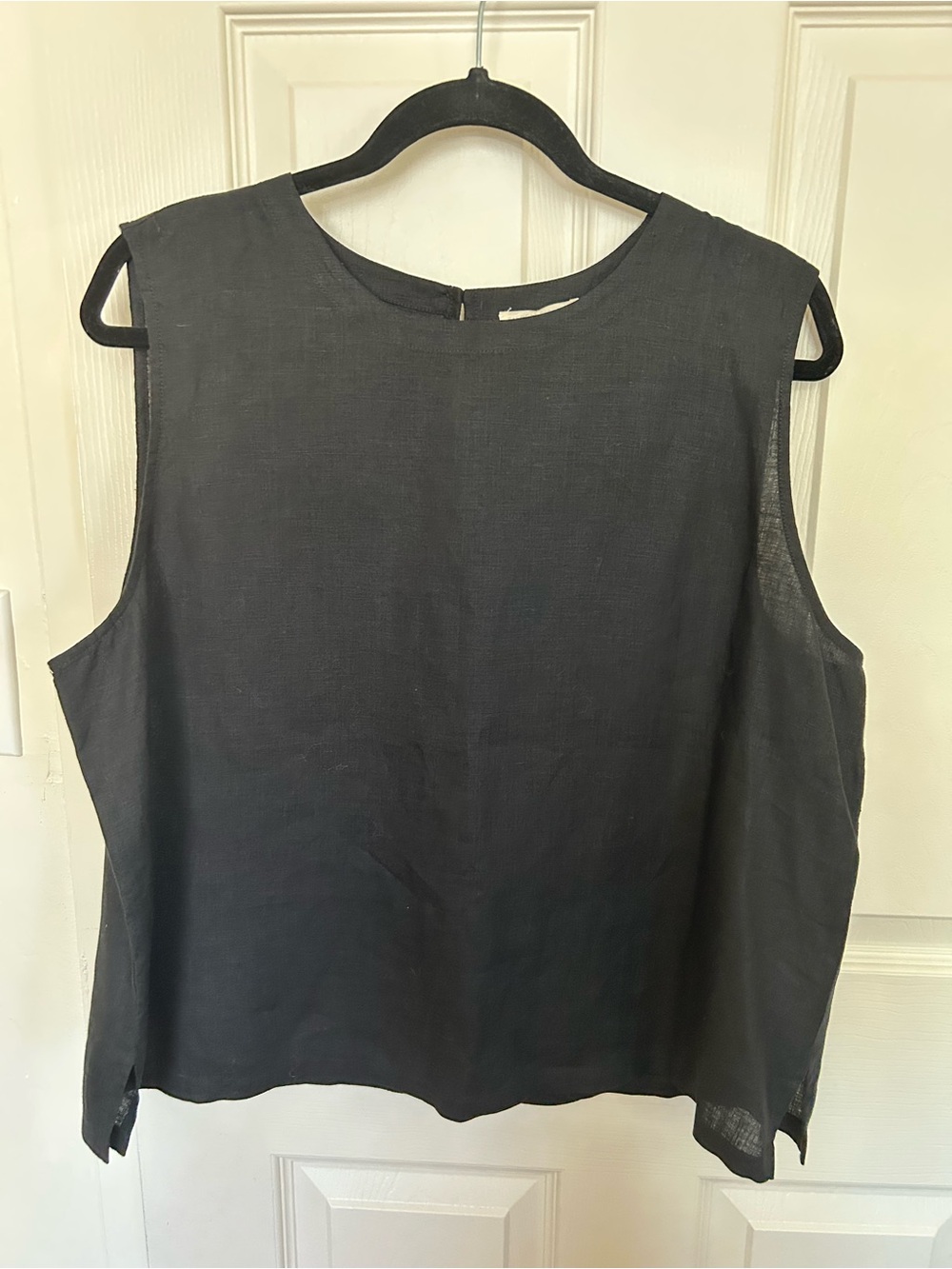 Eileen Fisher Organic Linen Women’s Shell Top - Picture 2 of 5